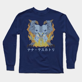 Monster Hunter World Lunastra Kanji Icon Long Sleeve T-Shirt